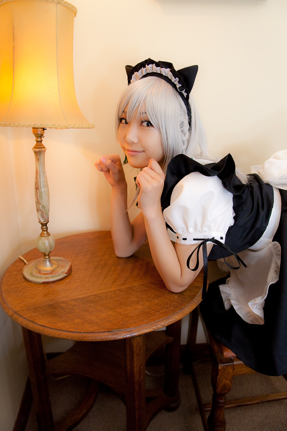 cosplay女佣扮相美女套图 c77 Sakuya Izayoi　(2)